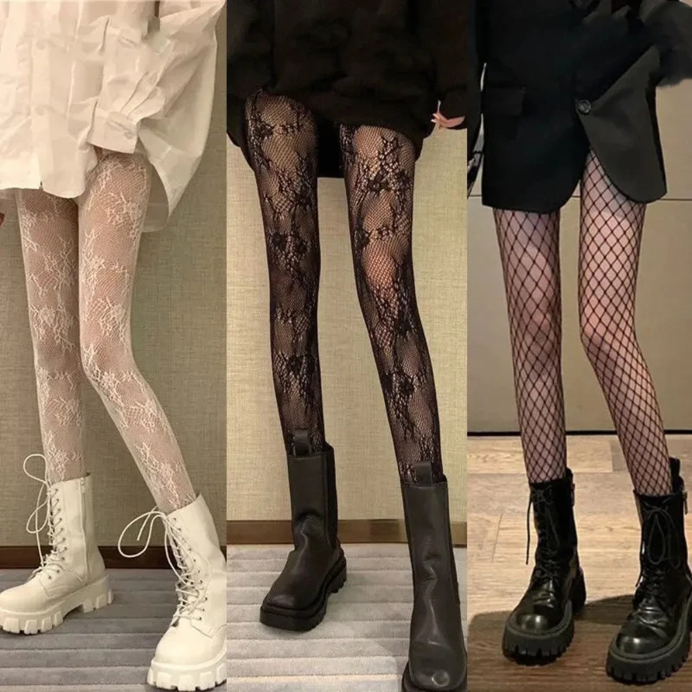 Fishnet Stockings Black Tights - Tights Pantyhose Sheer incelemesi ve fiyatı