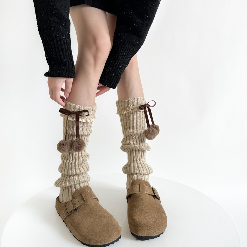 Camel Knit Leg Warmers with Fu - Boot Sock Slouchy incelemesi ve fiyatı