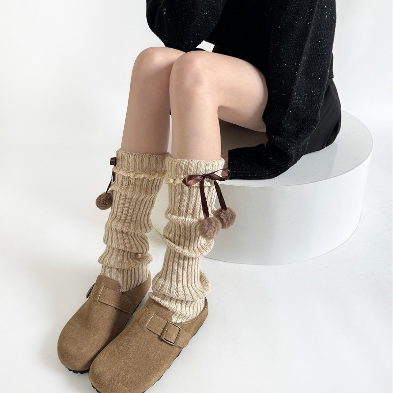 Camel Knit Leg Warmers with Fu - Boot Sock Slouchy incelemesi ve fiyatı
