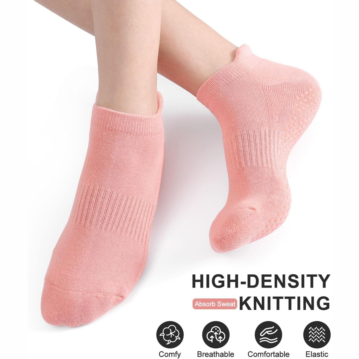6 Pairs Yoga Socks for Women P - Grip Sock Yoga incelemesi ve fiyatı