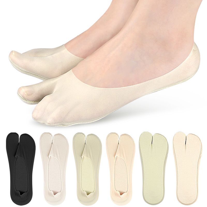 A pair of summer thin ice silk - Toe Sock Split incelemesi ve fiyatı