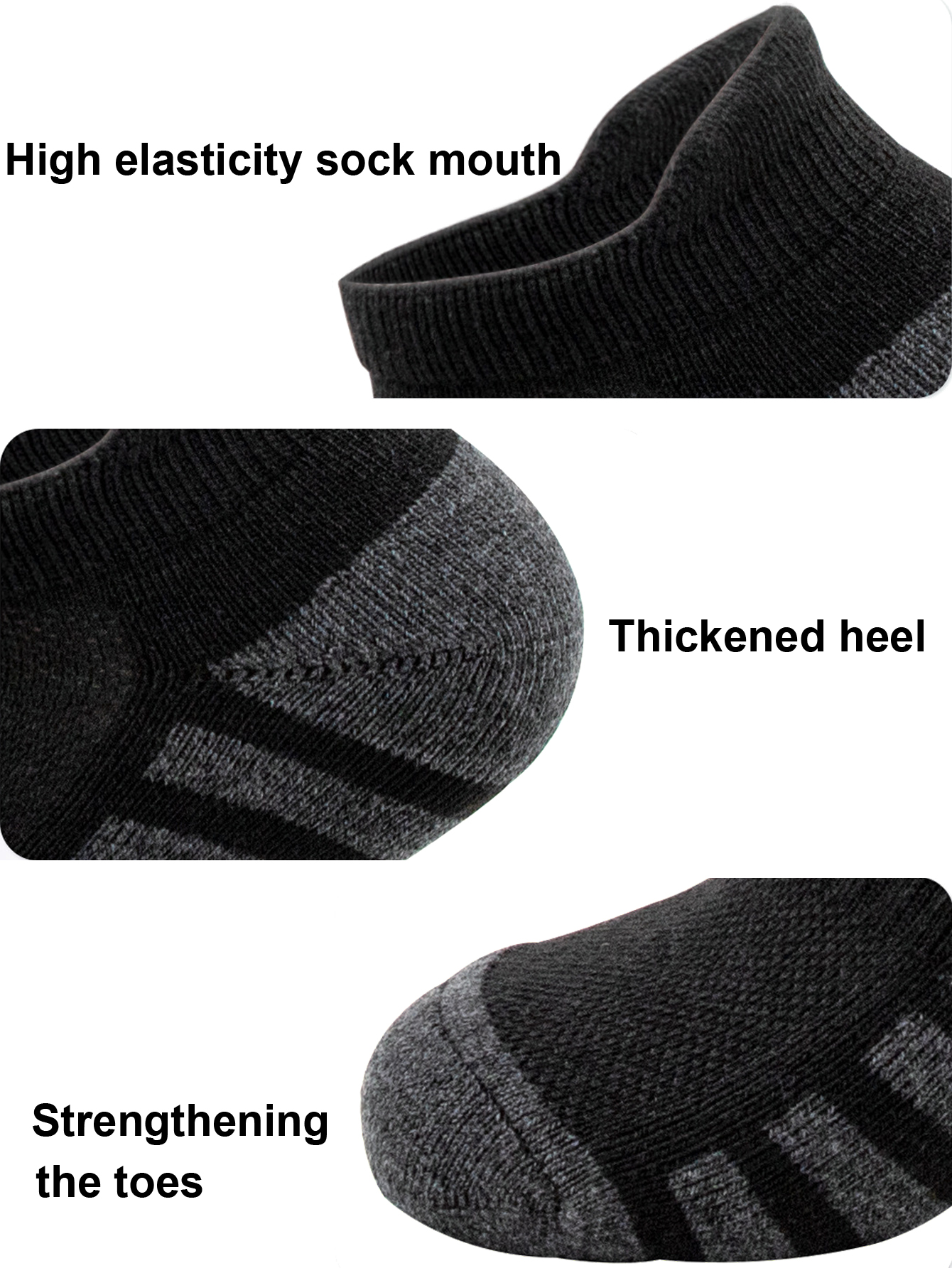 6/12 Pairs Low Cut Ankle Socks - Athletic Sock Cushion incelemesi ve fiyatı