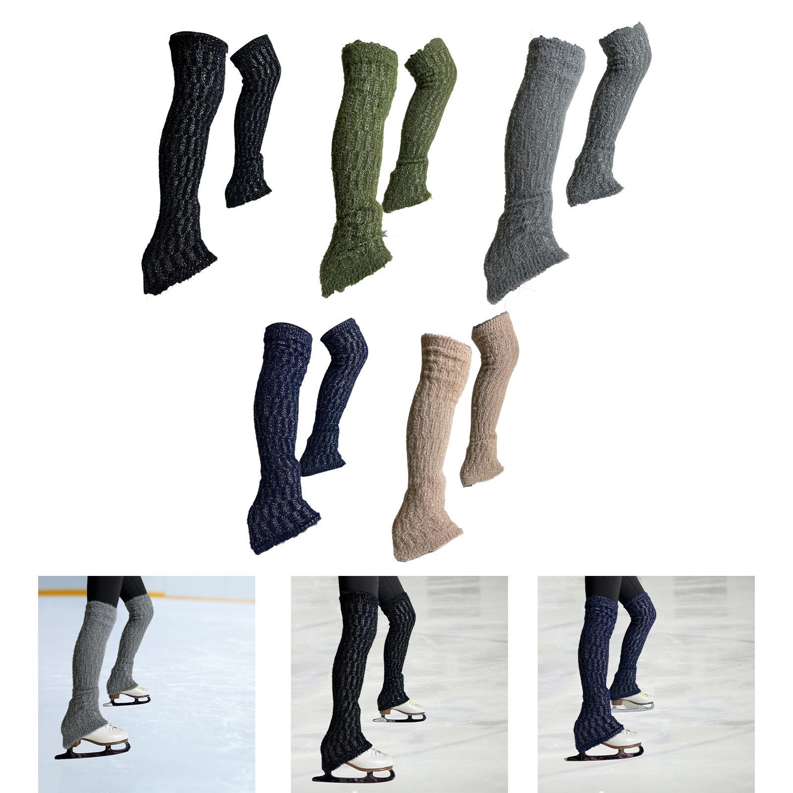 Ice Figure Skating Leg Warmers - Thermal Sock Winter incelemesi ve fiyatı