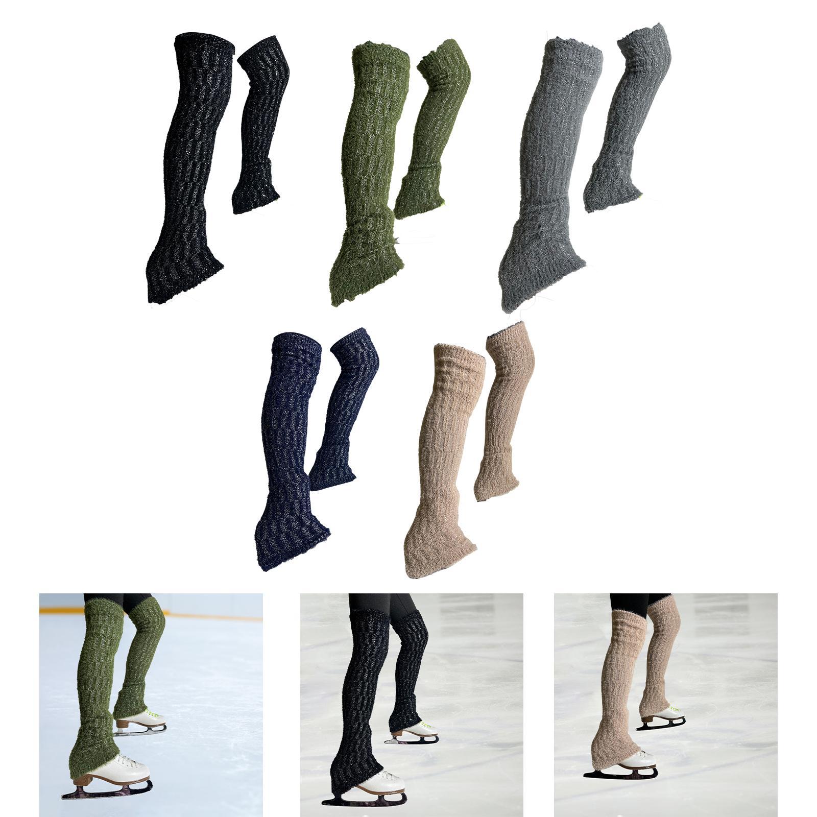 Ice Figure Skating Leg Warmers - Thermal Sock Winter incelemesi ve fiyatı
