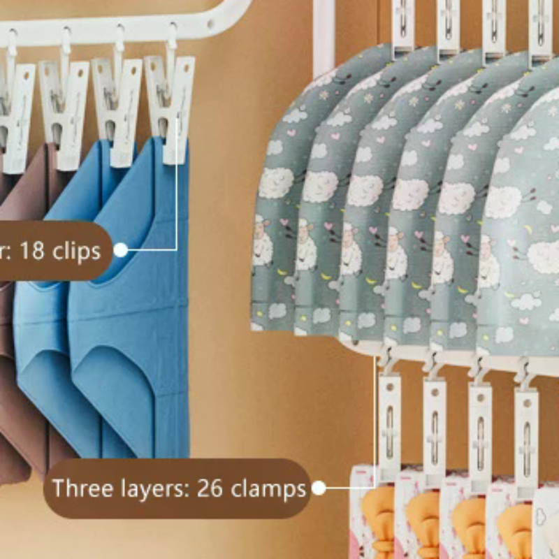 Multi-clip Sock Drying Rack Mu - Sock Organizer Tray incelemesi ve fiyatı