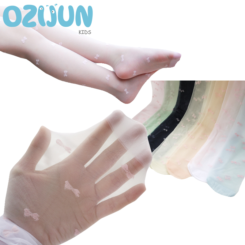 1 Pairs of Children Girl's Bow - Tights Pantyhose Sheer incelemesi ve fiyatı