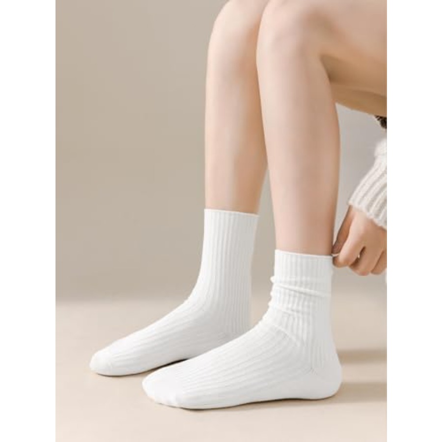 DOKUTOKU Womens Crew Socks Siz - Cotton Crew Sock Pack incelemesi ve fiyatı