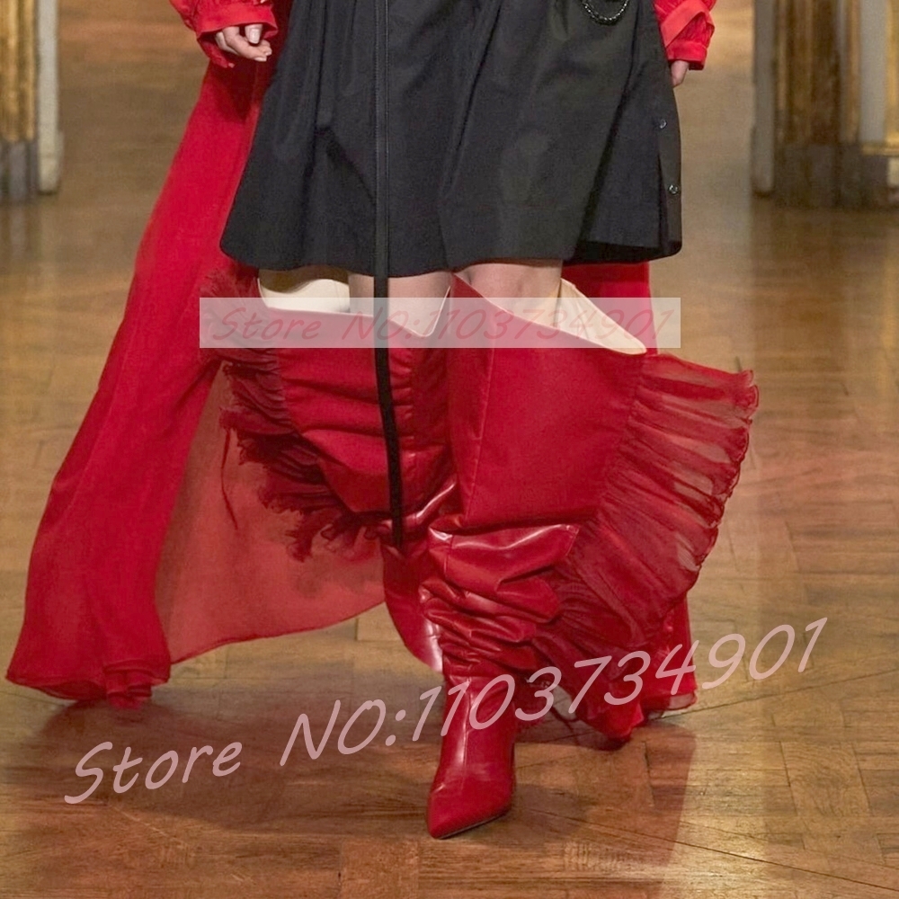 Ruffles Tulle Slouchy Sock Sty - Boot Sock Slouchy incelemesi ve fiyatı